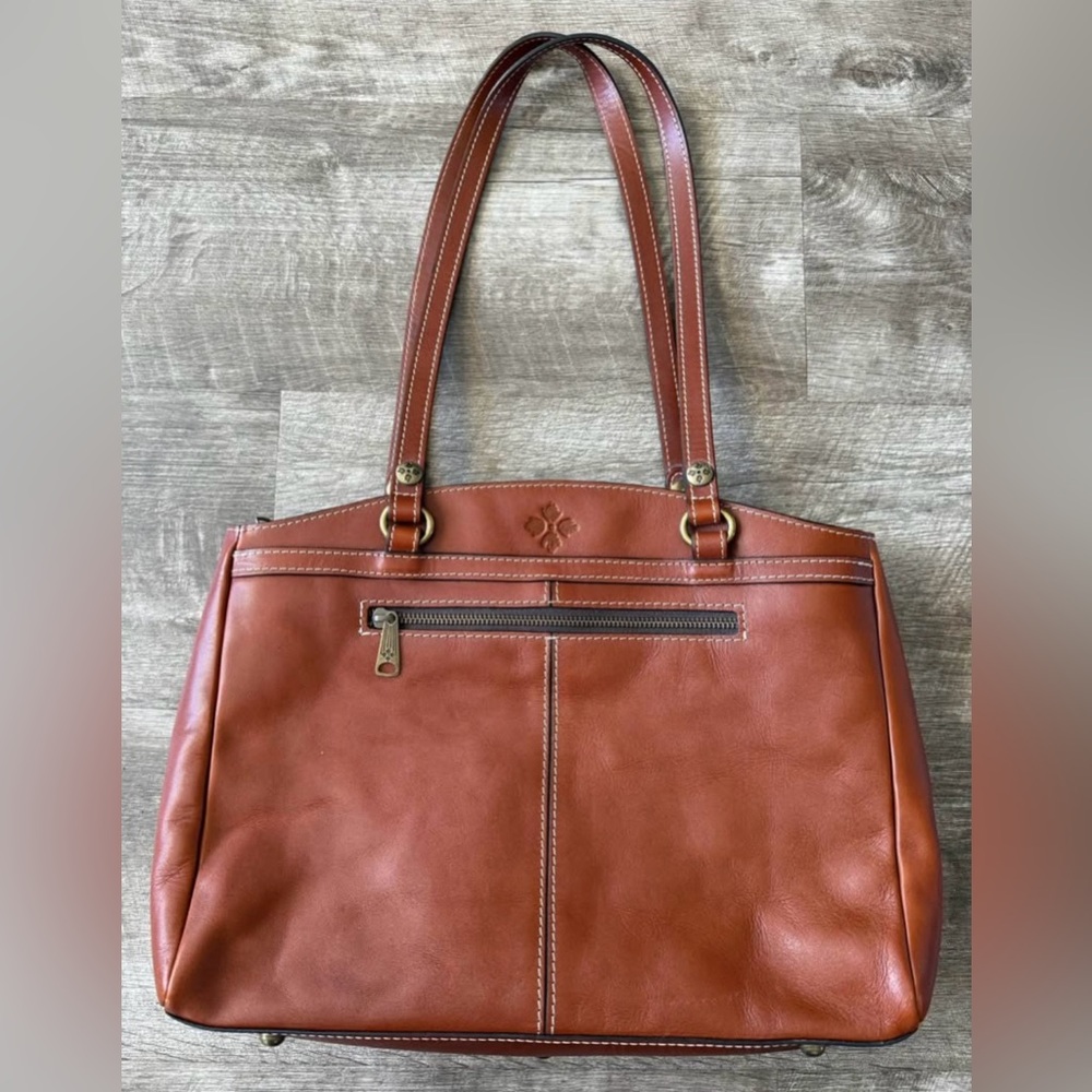 Patricia Nash Brown Leather Purse Tote